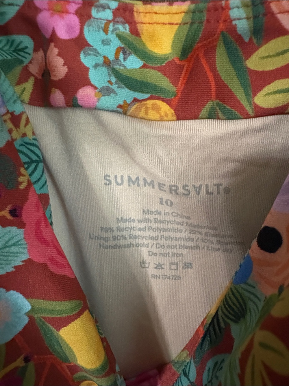Summersalt Ruffle Backflip - Rifle Paper Co - Picture 2 of 3